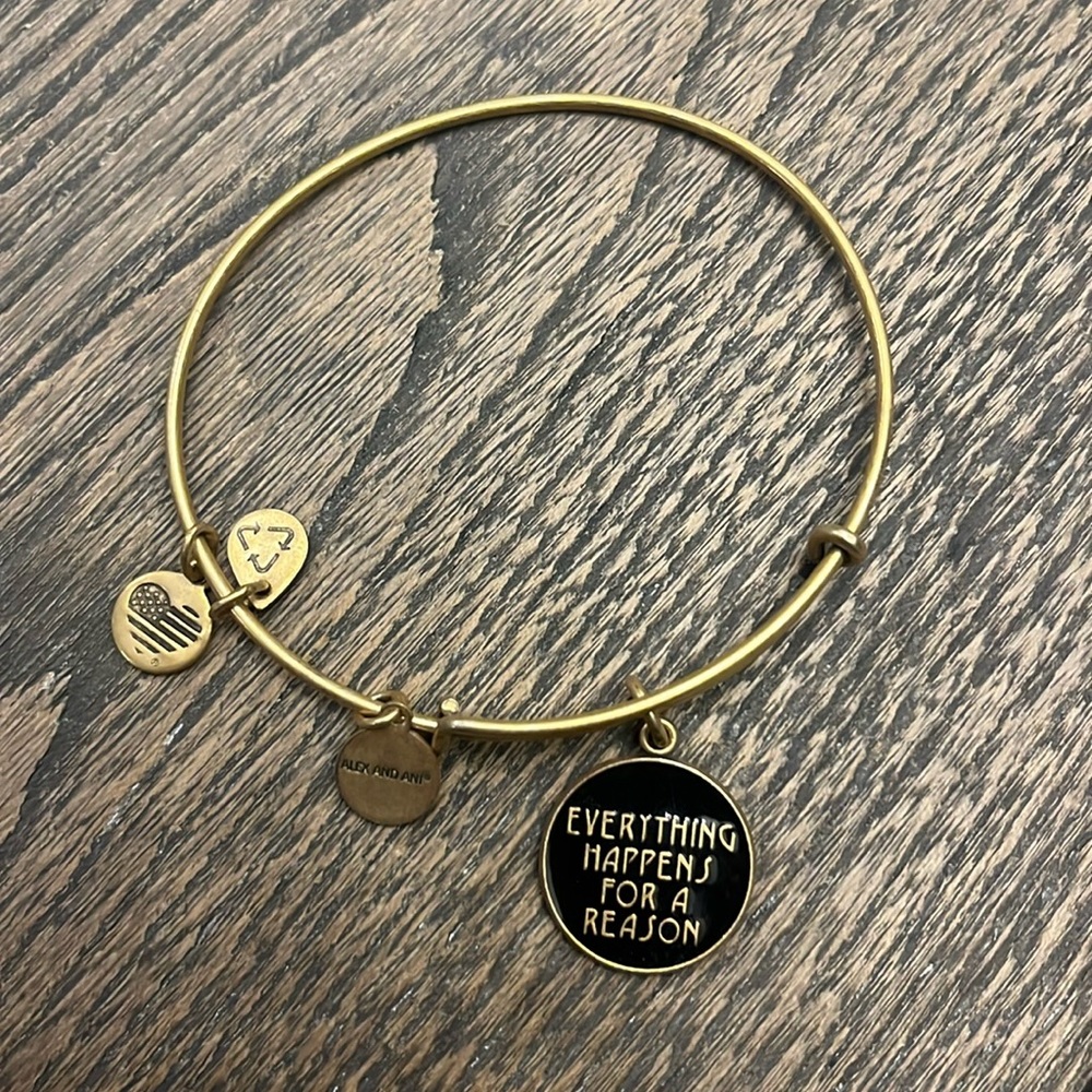 Alex and Ani Bracelet - Everything Happens For A Reason